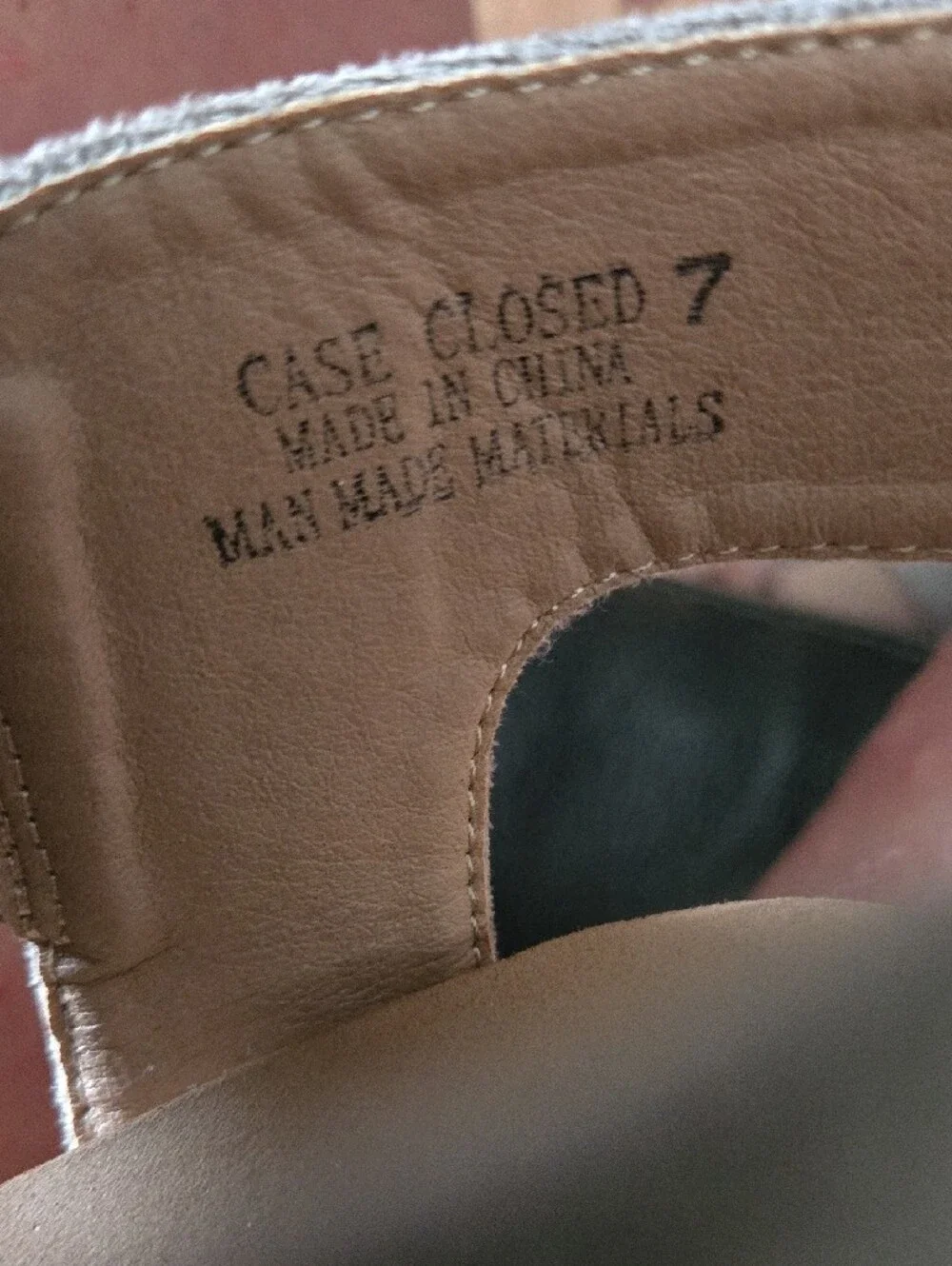 Corkys Footwear Case Closed Wedge - Gray